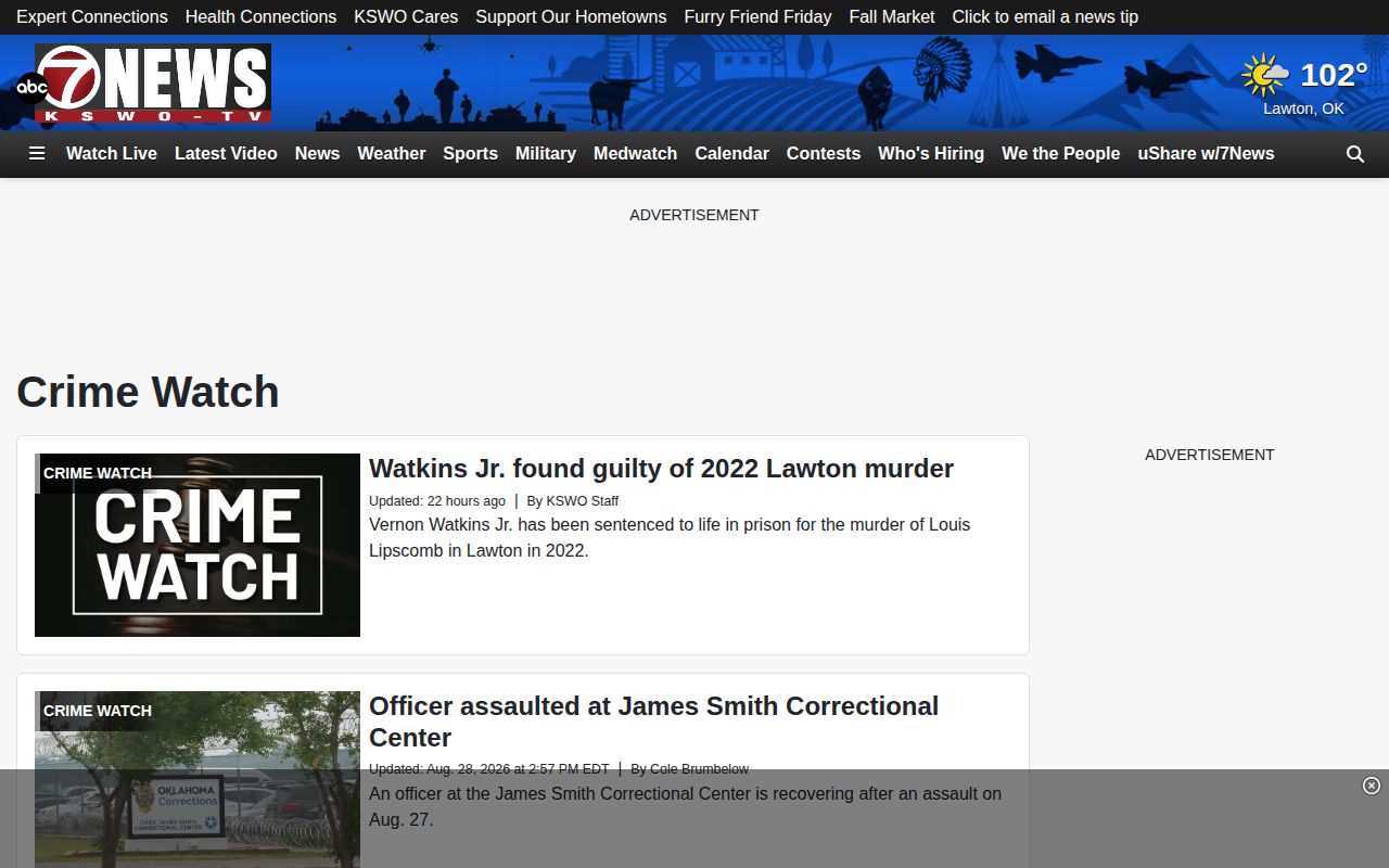 Comanche County crime news and arrest record source